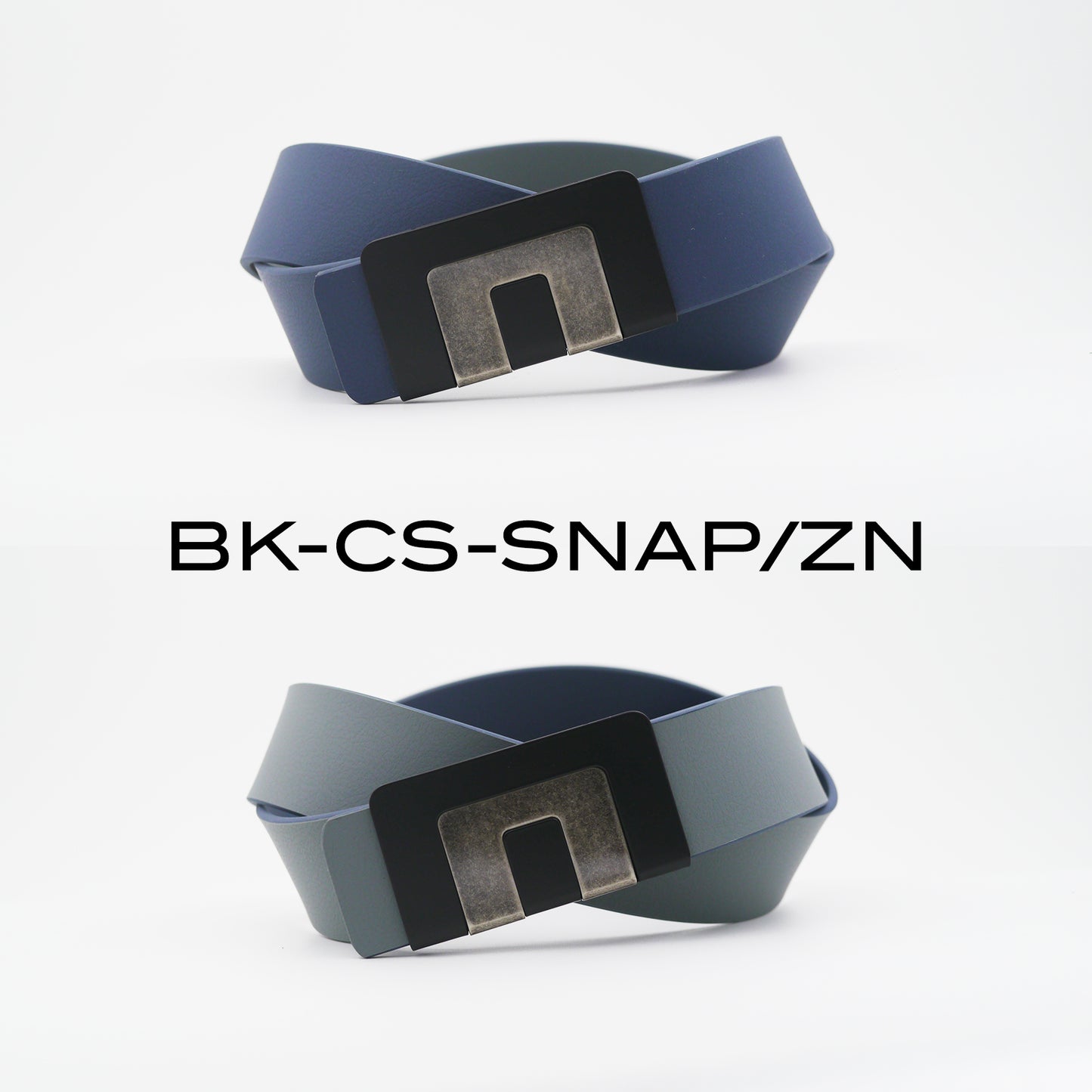 MIN BELT - BLACK BUCKLE, CASUAL STRAP