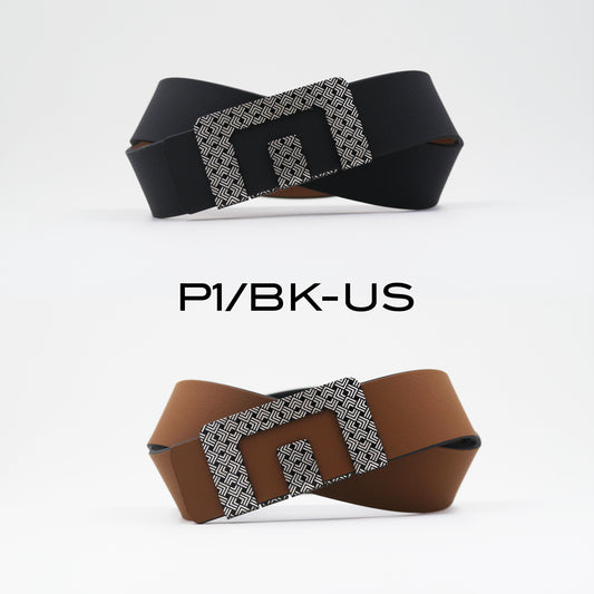 MIN BELT - BLACK P1 BUCKLE, USUAL STRAP